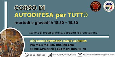 Corso di Autodifesa per tuttə primary image