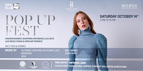 POP UP FEST // FASHION EXPERIENCE & LIVE MUSIC primary image
