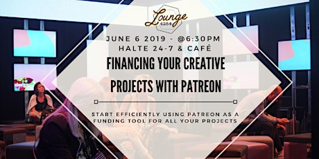 Financing your Creative Projects with Patreon primary image