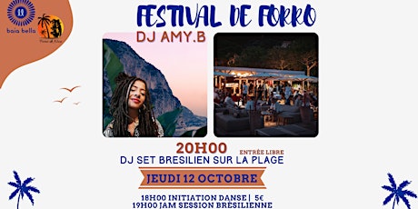 Ouverture festival de Forro sur la plage Baia Bella à Beaulieu-sur-mer primary image