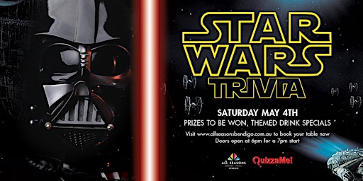 Imagem principal do evento Star Wars Trivia