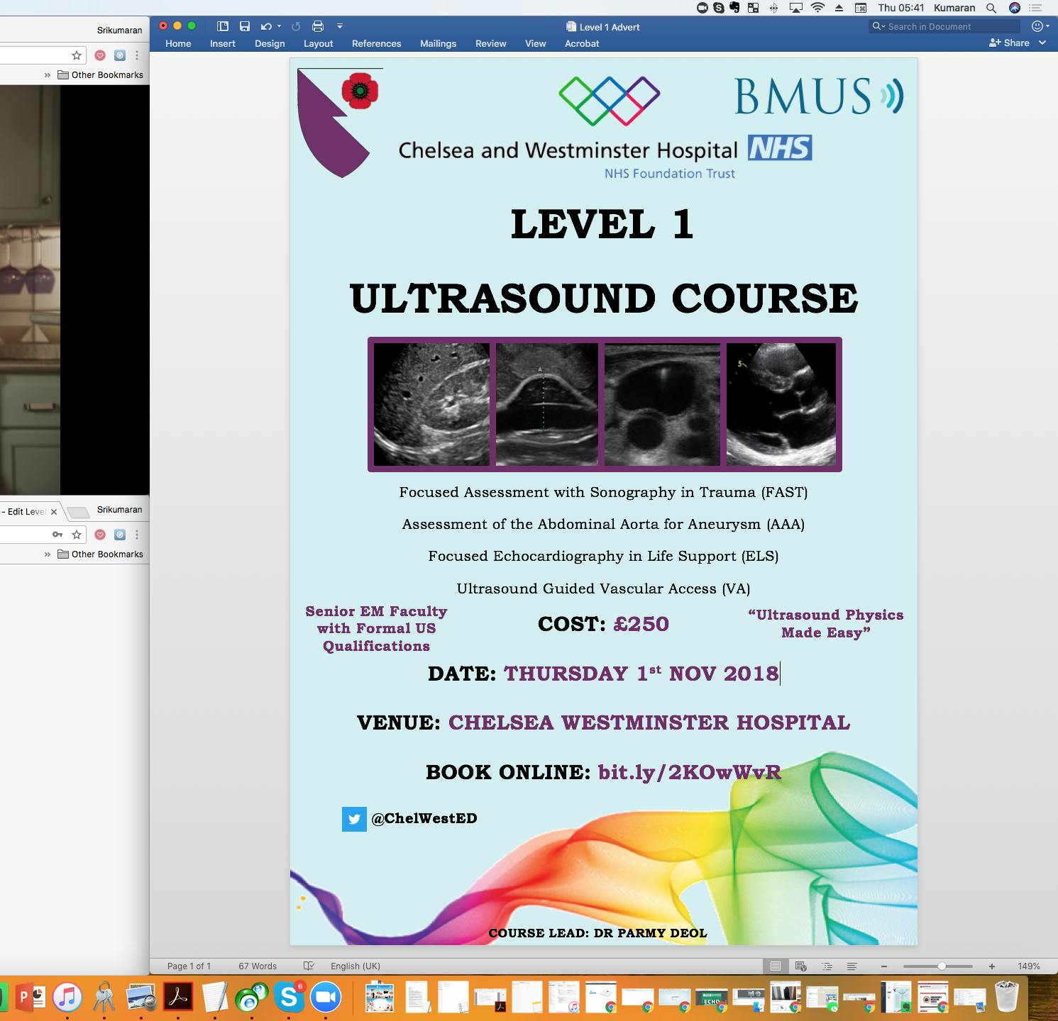 Level 1 Ultrasound Course