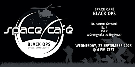 Image principale de Space Café  "Black Ops by Dr. Emma Gatti"