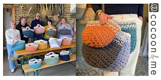 Imagem principal de Crochet Storage Basket Workshop