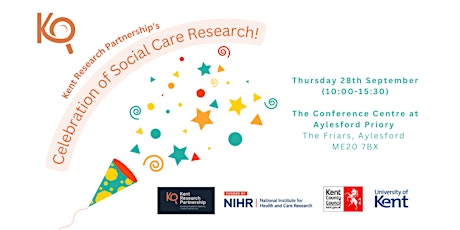 Imagem principal de Kent Research Partnership's Celebration of Social Care Research!