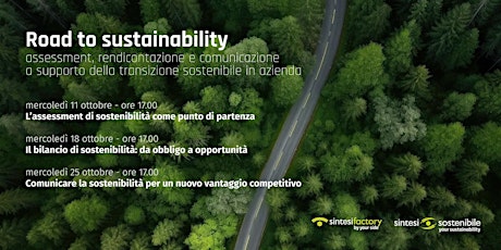 Immagine principale di Road to sustainability 