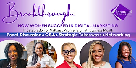 Breakthrough: How Women Succeed in Digital Marketing primary image