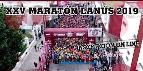 Imagen principal de XXV Maratón Lanús 2019