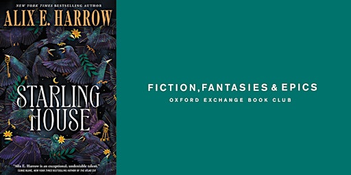 Fiction, Fantasies, & Epics Book Club | Starling House primary image