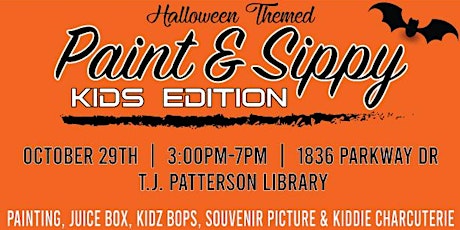 Paint & Sippy – Kids Edition (Halloween Themed) primary image