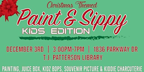 Paint & Sippy – Kids Edition (Christmas Themed) primary image