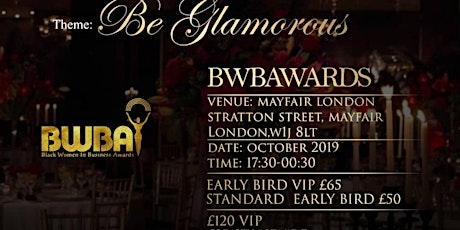 Black Women In Business Awards 2019 primary image