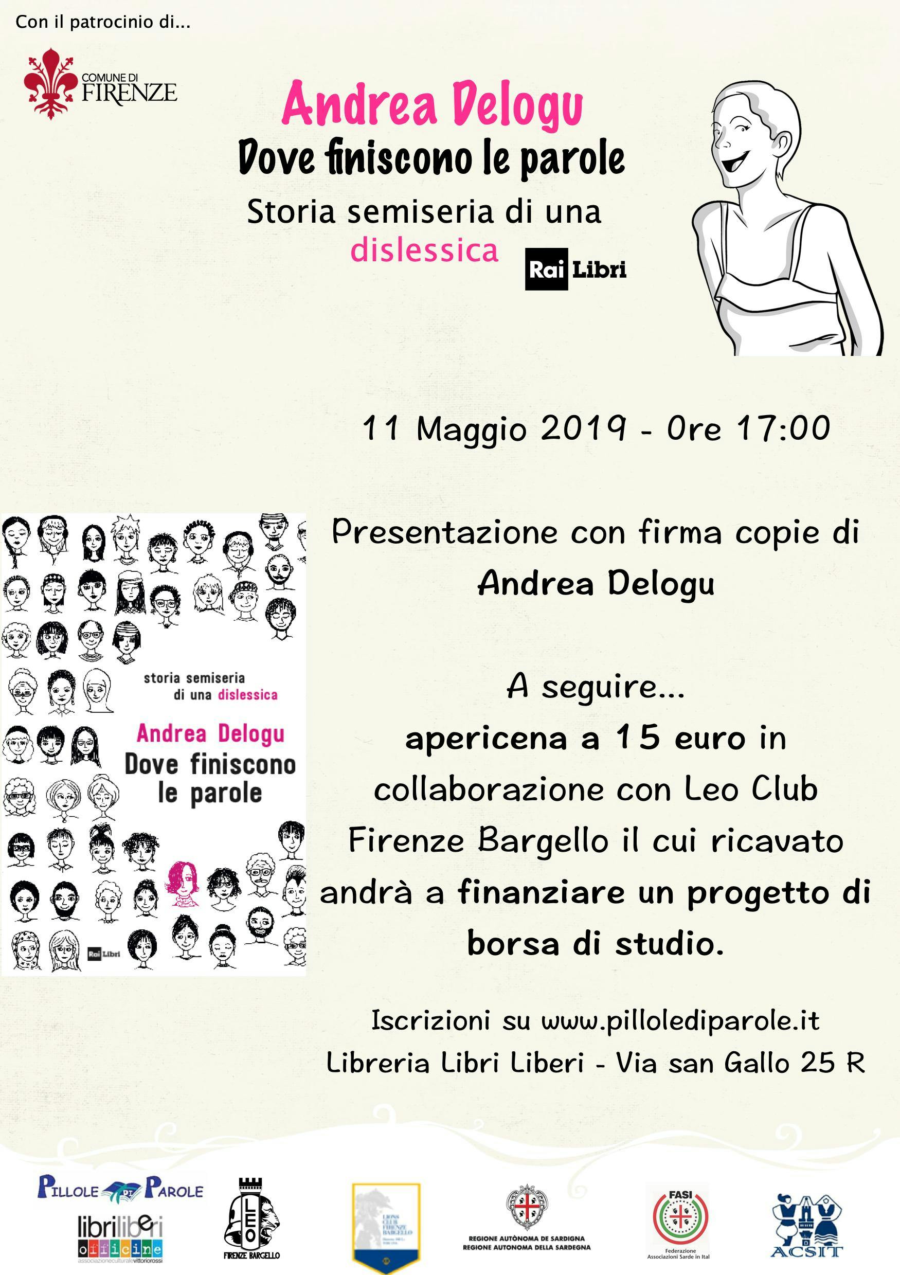 Dove Finiscono Le Parole Incontro Con Andrea Delogu 11 Mag 2019