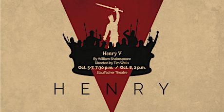 SFCC Theatre Presents: HENRY V primary image
