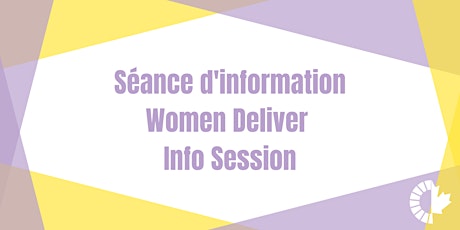 Women Deliver Info Session / Session d'info Women Deliver primary image