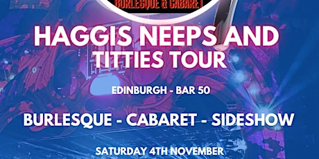 Haggis Neeps and Titties Too Tour Edinburgh primary image