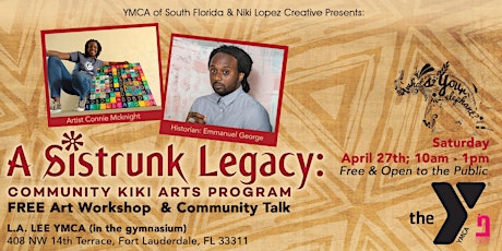 YMCA & Niki Lopez Creative Presents: FREE Art Workshop & Community Talk primary image