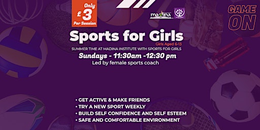 Sports for Girls primary image