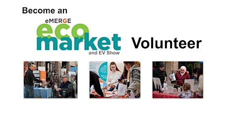 Hauptbild für Volunteer Registration EcoMarket and EV Show 2023