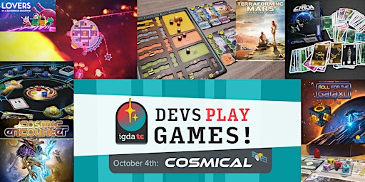 Imagem principal de Devs Play Games! October 4th, 2023 - COSMICAL