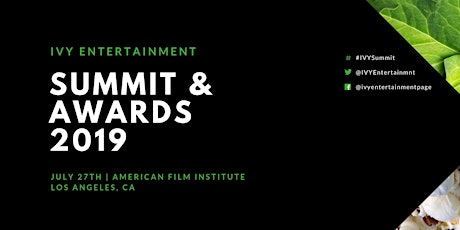 IVY Entertainment Summit & Awards primary image