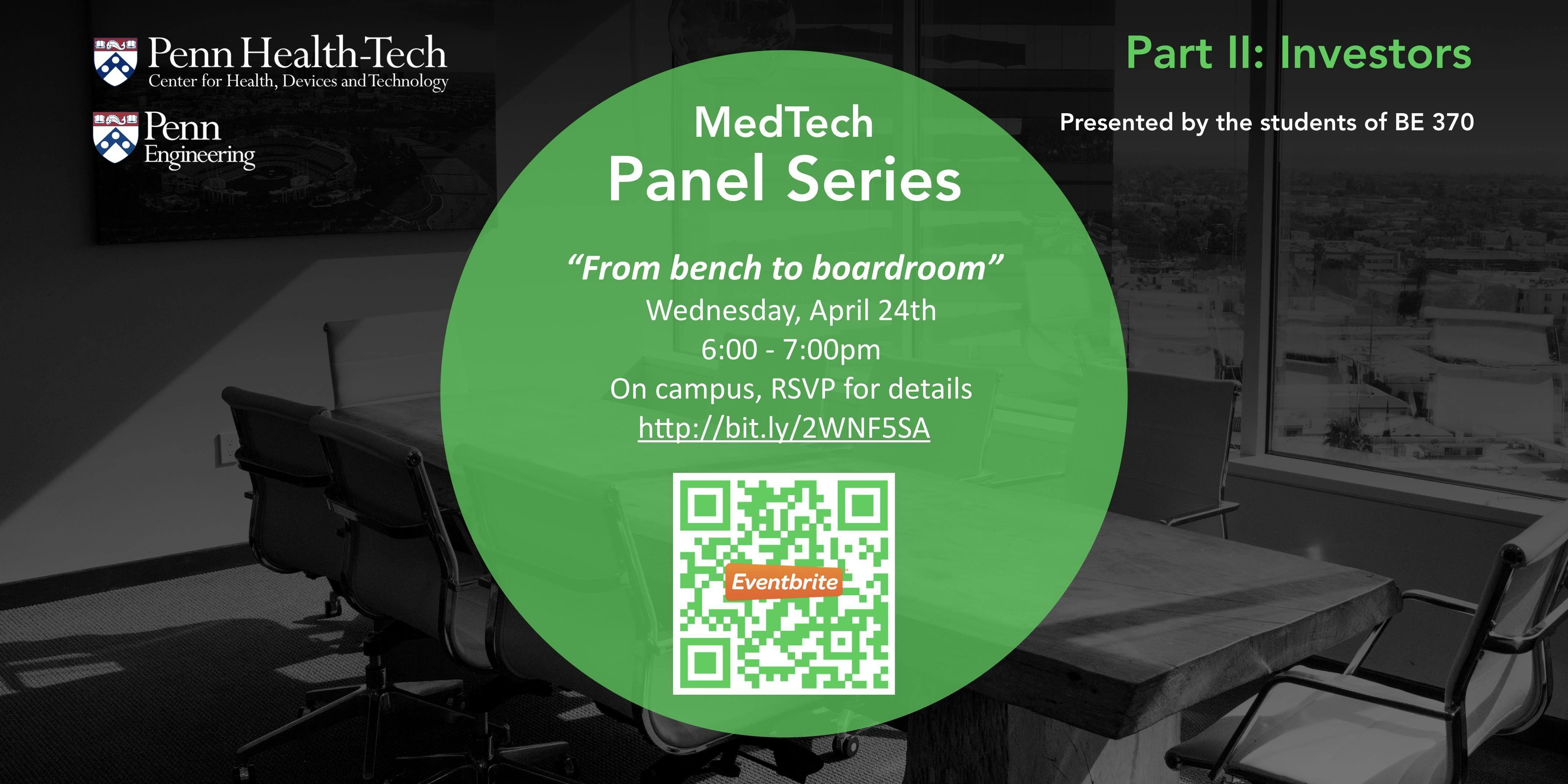 MedTech Panel Series: Investor Panel
