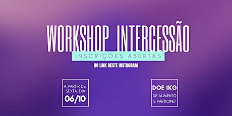Workshop Intercessão primary image