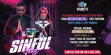 FRIGHT NIGHTS: Sinful Shots! primary image