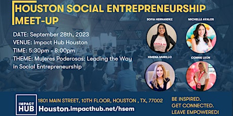 Houston Social Entrepreneurship Meetup - Hispanic Heritage Month Gathering primary image