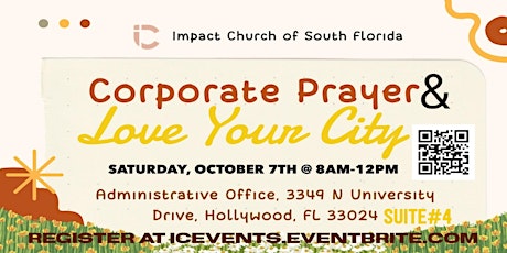 Corporate Prayer & Love Your City primary image