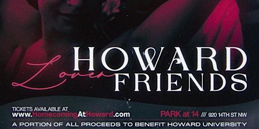 Primaire afbeelding van 5th Annual Howard Lover Friends [Howard Homecoming]