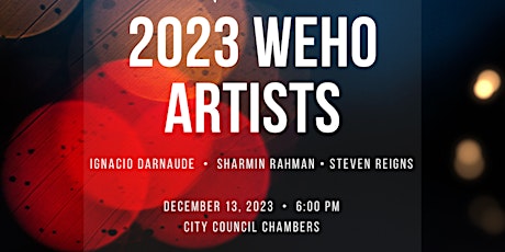 Presenting 2023 WeHo Artists primary image