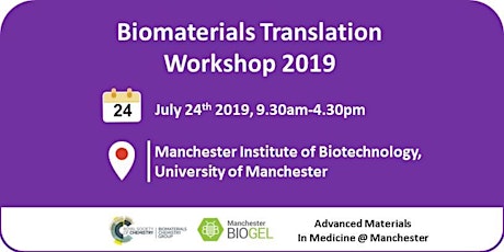 Imagen principal de Biomaterials Translation Workshop 2019