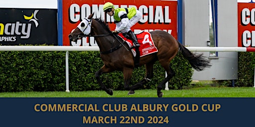 Commercial Club Albury Gold Cup Day 2024 primary image