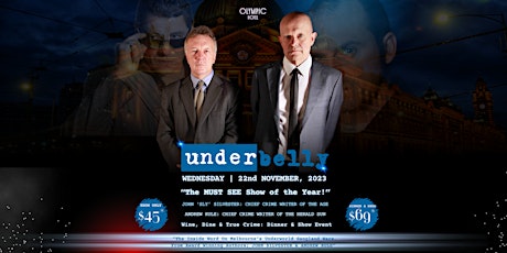 TRUE CRIME! Underbelly ft John Silvester & Andrew Rule at Olympic Hotel! primary image