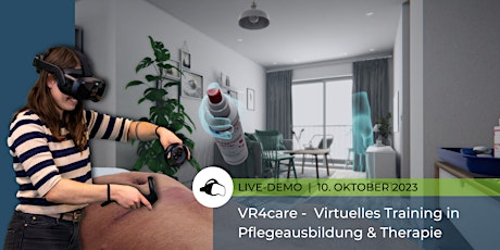 Hauptbild für Live-Demo | VR4care - Virtuelles Training in Pflegeausbildung & Therapie