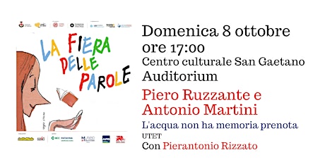 Piero Ruzzante e Antonio Martini "L'acqua non ha memoria" primary image
