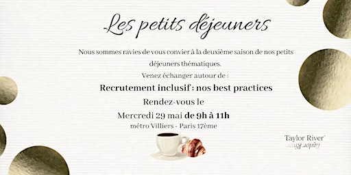 Hauptbild für Petit déjeuner RH : Recrutement inclusif : nos best practices.