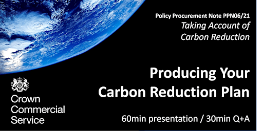 PPN 06/21 - Carbon Reduction Plan creation and training primary image