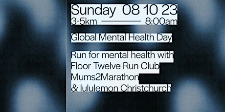Primaire afbeelding van Celebrate Global Mental Health Day with FTRC & Mums2Marathon