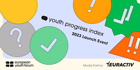 Youth Progress Index'23 Launch Event primary image