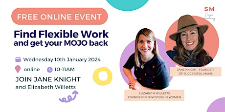 Find flexible work and get your mojo back in 2024 primary image