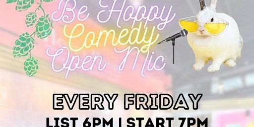 Hoppy House Comedy Open Mic  primärbild