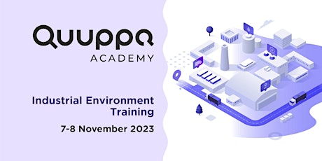 Imagen principal de Quuppa Training on Industrial Environment 7. – 8.11.2023