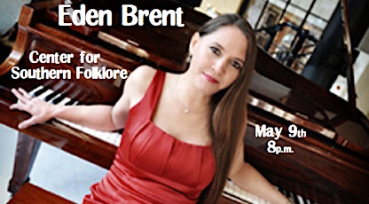 Eden Brent - Blues Piano @ Center for Southern Folklore primary image