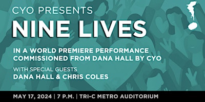 CYO Premieres Dr. Dana Hall's Orchestral Vision of Nine Lives primary image