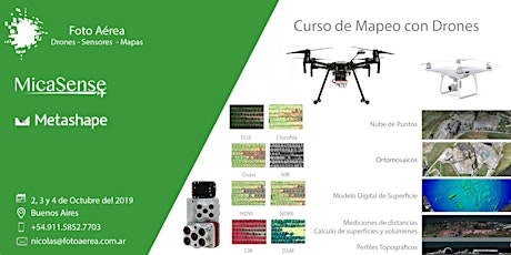 Imagen principal de Curso de Mapeo con Drones en Buenos Aires