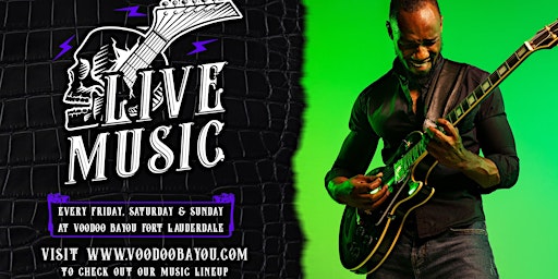 Imagem principal de Voodoo Bayou Fort Lauderdale  Live Music Weekends