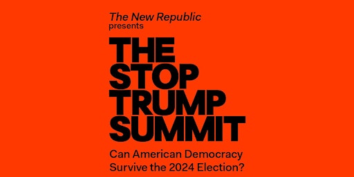 The Stop Trump Summit—Philadelphia primary image