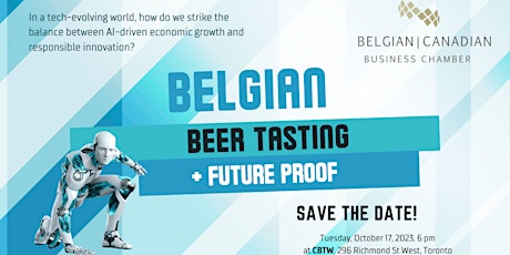 Immagine principale di Belgian Beer Tasting + Future Proof 